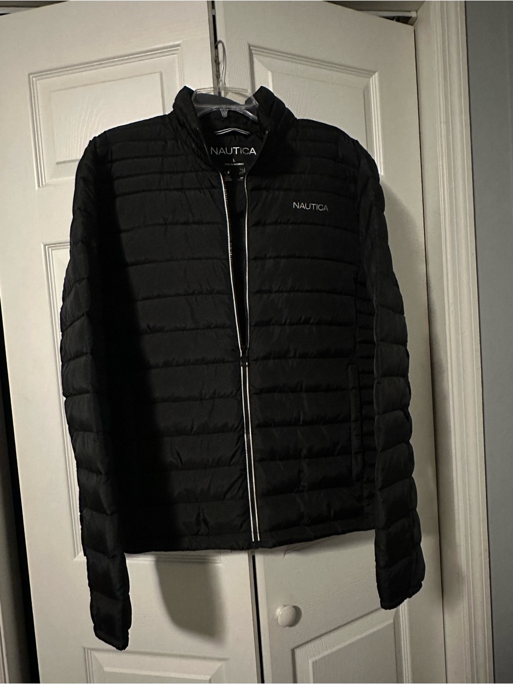 Nautica Women’s Black Quilted Packable Jacket